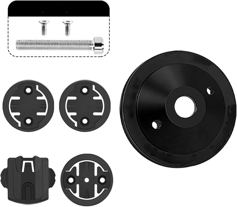 Aluminum Alloy Bicycle Stem Cap Mount Adapter Quick Installation Accessory - Image 4
